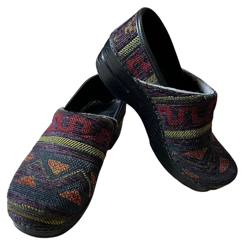 Dansko Multicolor Patterned Flats - image 2